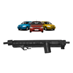 Caixa Radiador Gm Corsa S/ar Inferior Bico