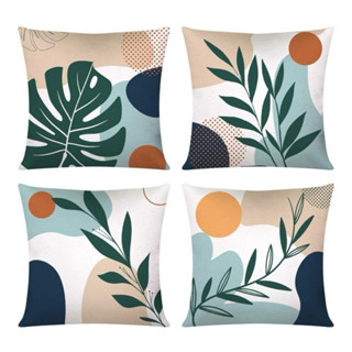 Kit 04 Capas de Almofada Modern Luxury Decorativas com zíper Decoração em Oferta na Shopee