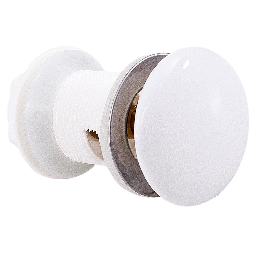 Válvula Para Lavatório Modaza Click Abs 1.1/4", Branca em Oferta na Shopee