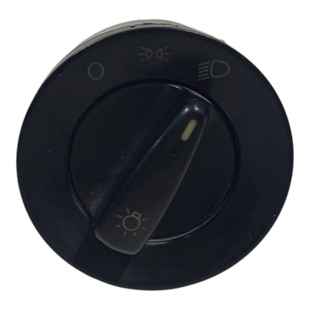 Reostato Botão Interruptor Farol Milha Gol G2 1999 A 2005 Preto