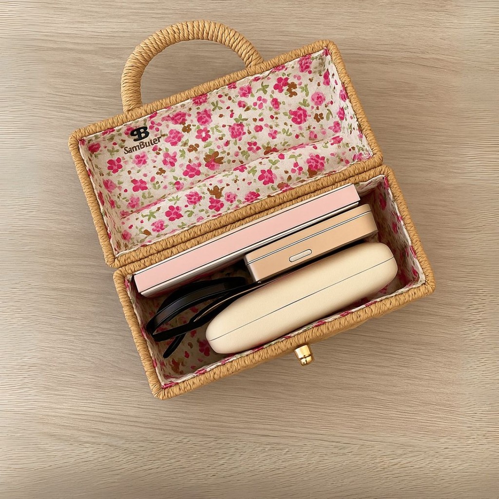 Bolsa Quadrada Verão 2024 Pequena Retrô Palha Ombro Feminina SZJ-68002