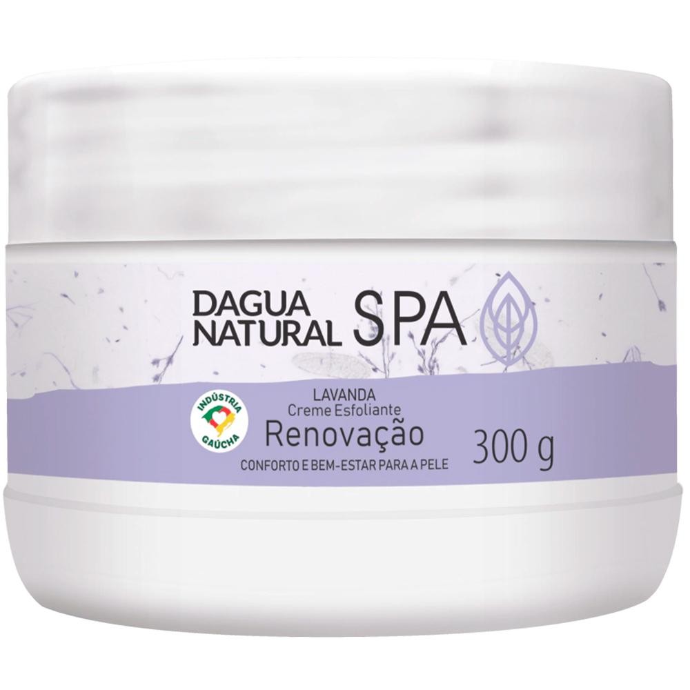 Imagem Creme Esfoliante Lavanda Spa Dagua Natural Renovação Remove Células Mortas Hidratação 300g