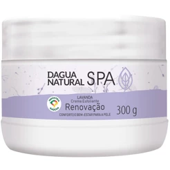 Creme Esfoliante Lavanda Spa Dagua Natural Renovação Remove Células Mortas Hidratação 300g