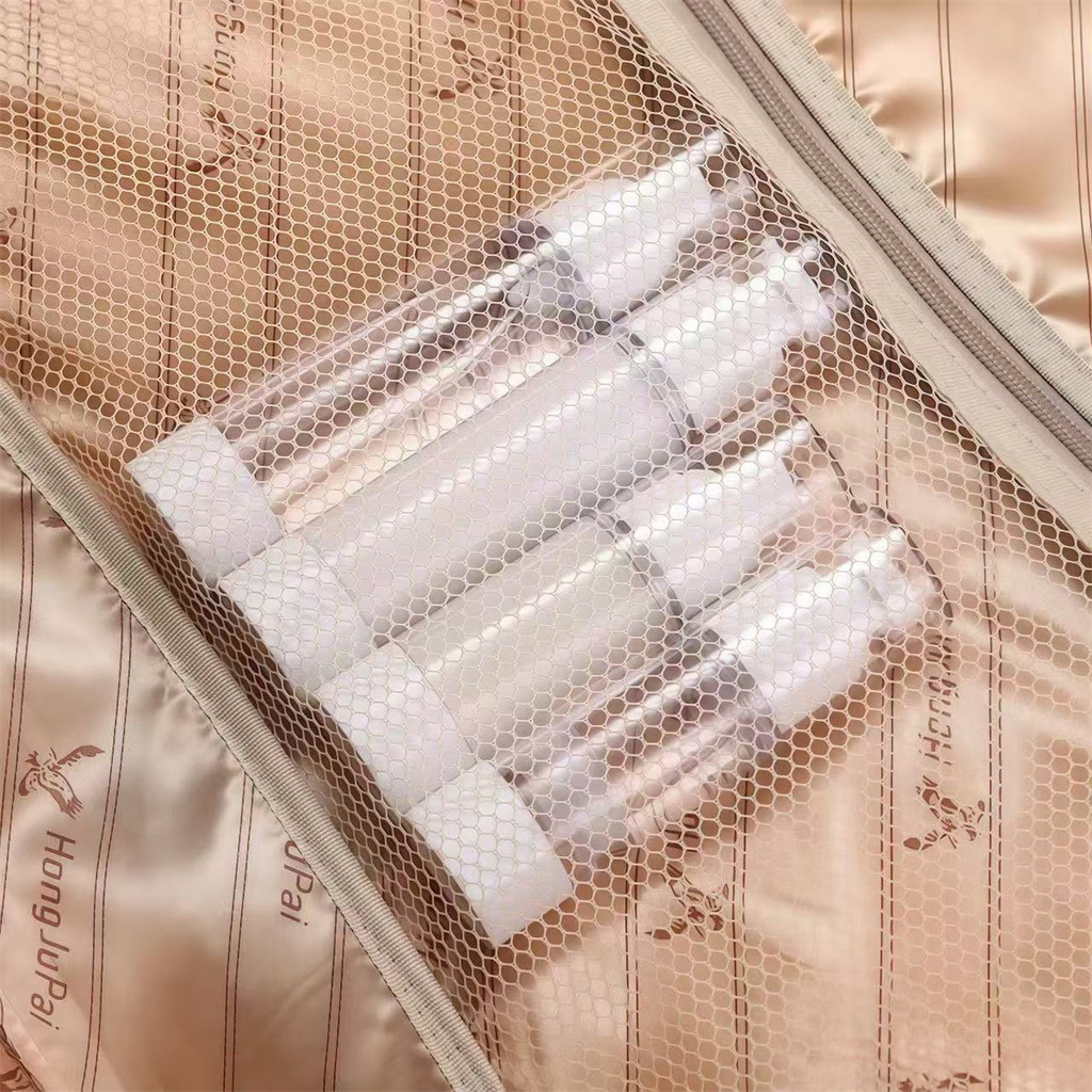 Kit 3 Frascos 30ML/50ML Recarregáveis Mini Frascos de Perfume Vácuo de Vidro/Plástico Com Válvula Pump Transparente