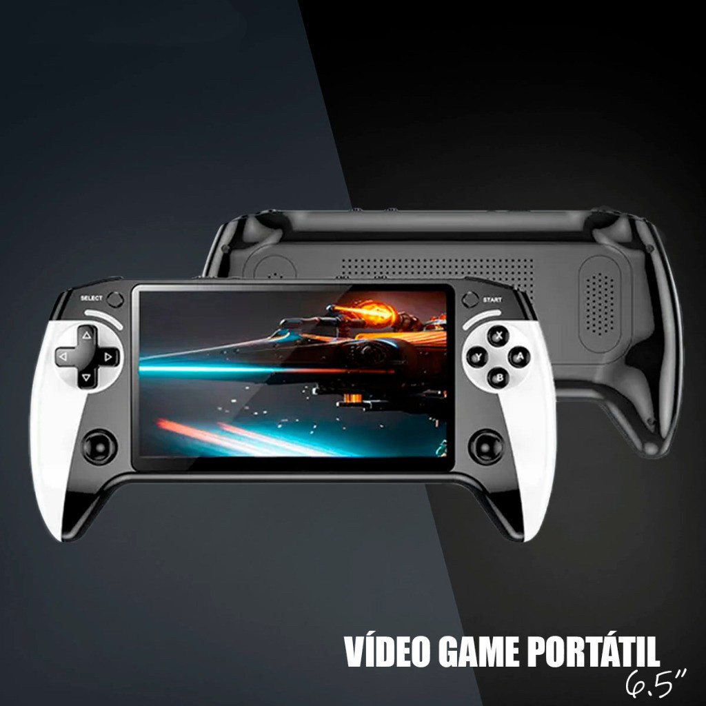 Vídeo Game portátil 10000 jogos retrô tipo P-s.Eony 6.5 Polegadas Su em Oferta na Shopee