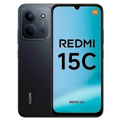 Celular Smartphone Xiaomi Redmi 15C 256GB 4GB RAM Global Dual SIM Preto