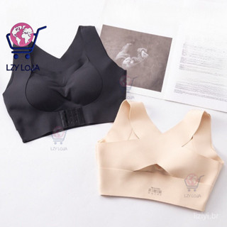 Sutiã Corretor De Postura + Sutiã Ortopédico Para Mulheres Duas Em One Respirável Sem Fio em Oferta na Shopee