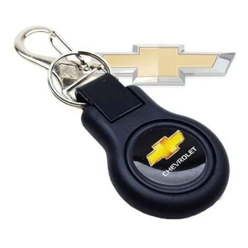 Chaveiro Chevrolet Para Carro Emborrachado Duro Logo Resina Cruze Onix Meriva Promoção