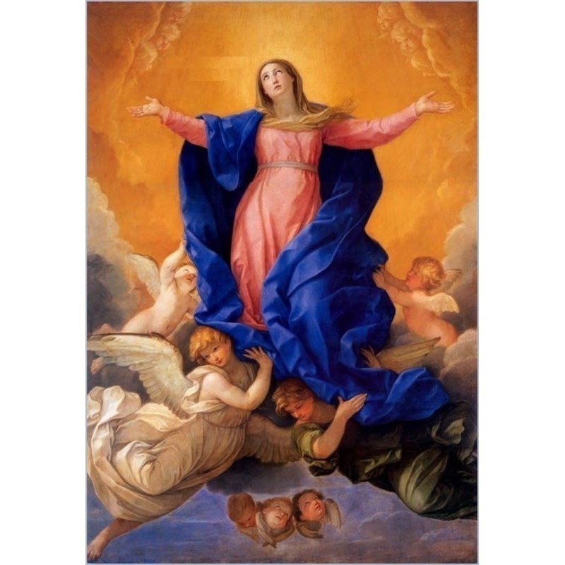 Assunção de Nossa Senhora. Quadro Decorativo (versão restaurada).