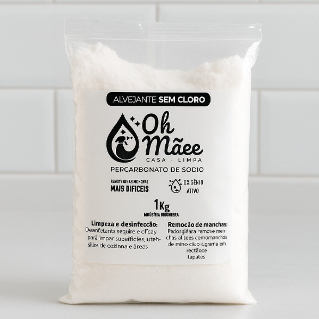 Percarbonato de Sódio 100% Puro Limpeza Em Geral Tira Manchas Roupas Brancas em Oferta na Shopee