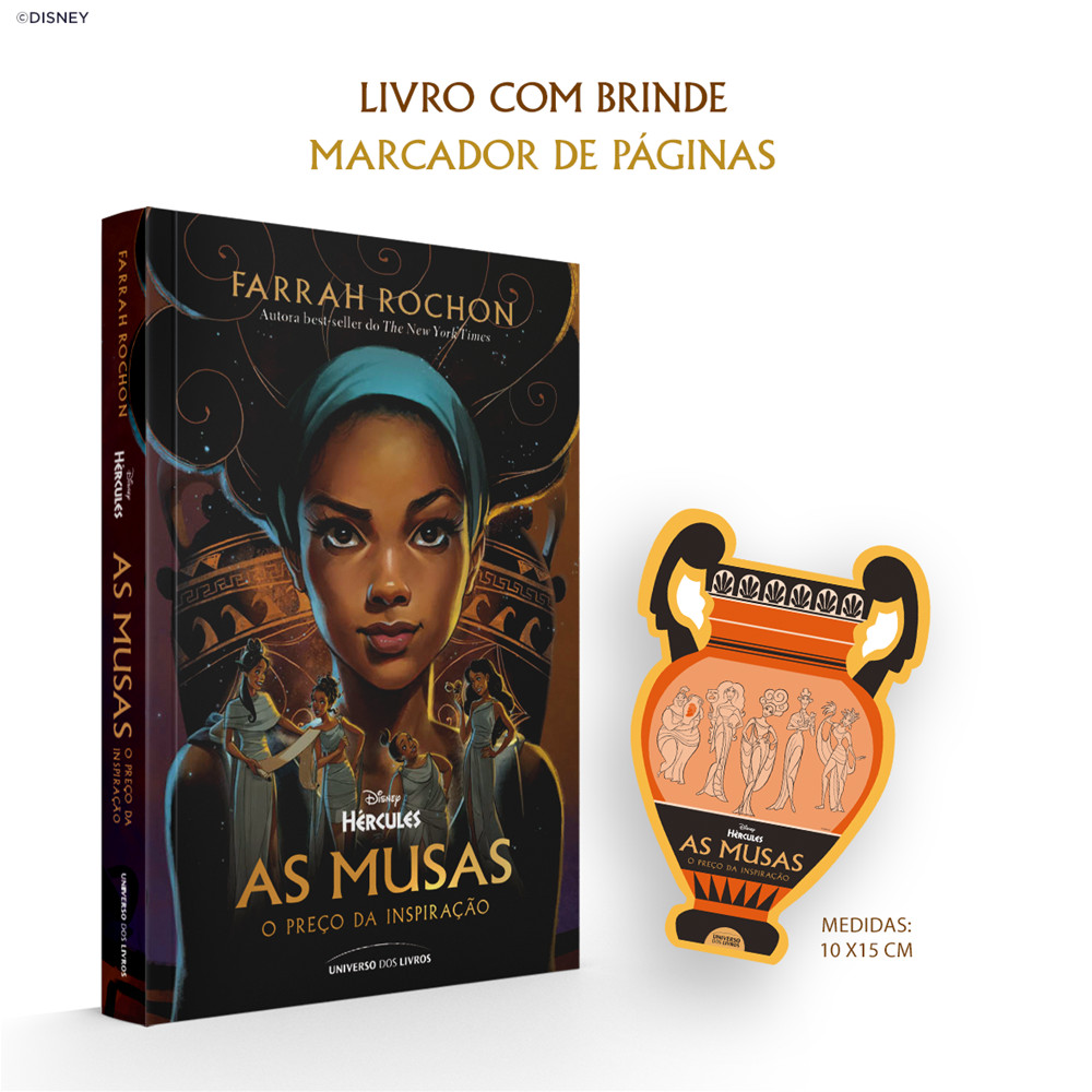 Capa do livro Livro - As Musas: o preço da inspiração - por Farrah Rochon - Editora Universo dos Livros