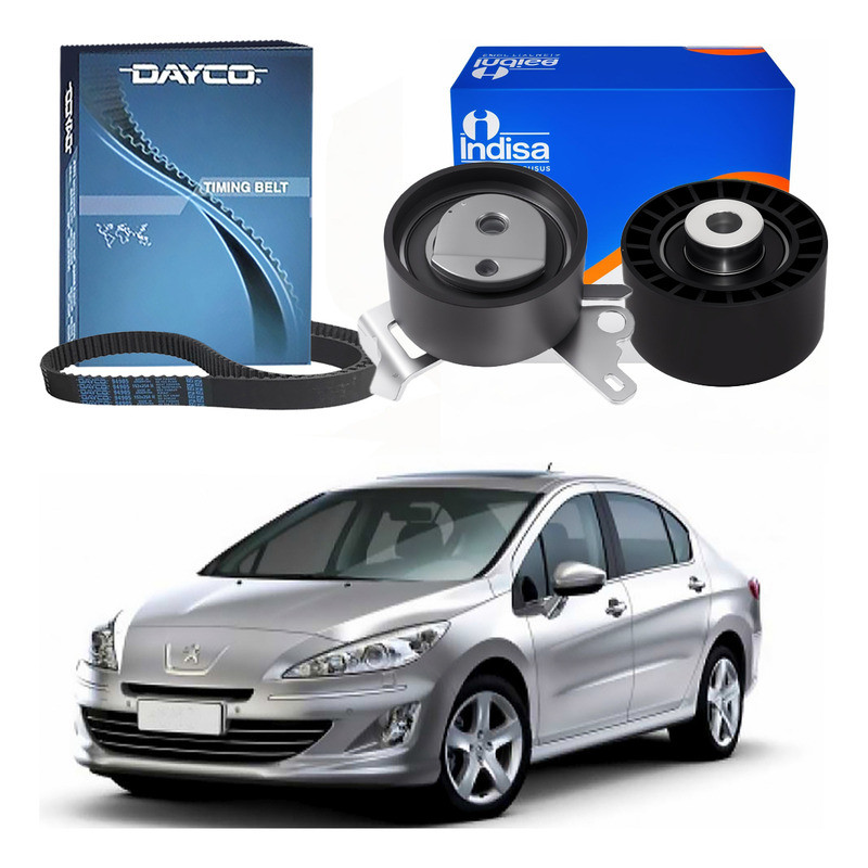 Kit Correia Dentada Tensor Peugeot 408 2.0 2012 A 2015 em Oferta na Shopee