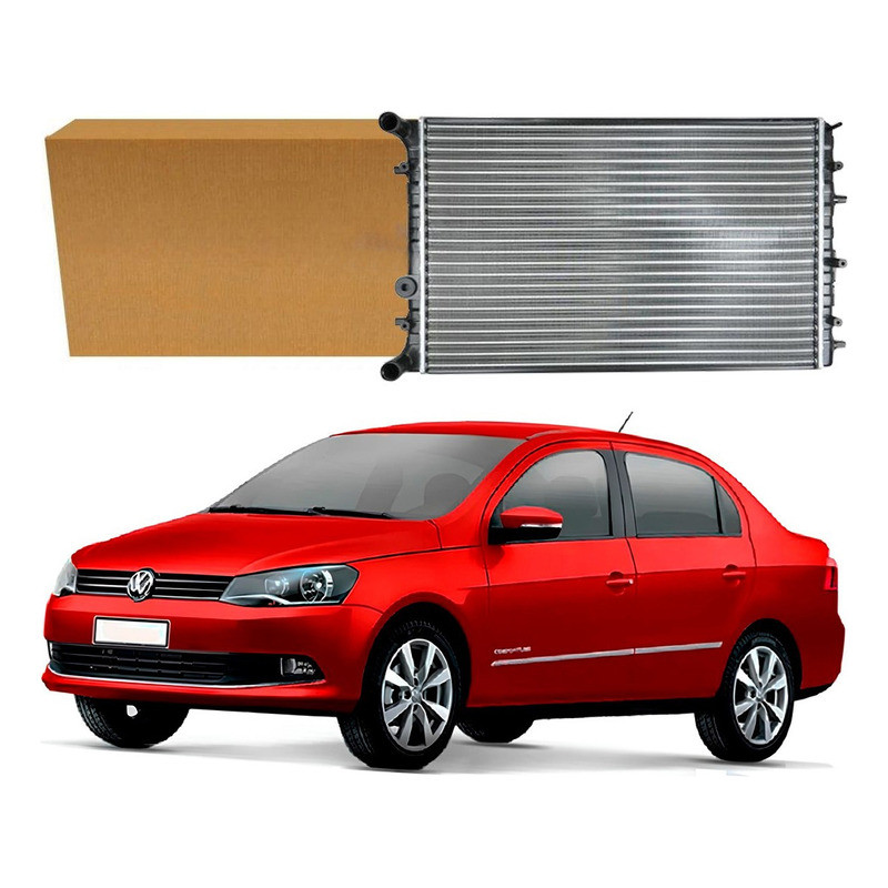 Radiador Agua Notus Voyage G6 1.0 1.6 Com Ar 2013 A 2016 em Oferta na Shopee