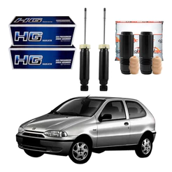 Kit Amortecedor Traseiro, Palio 1.0 1.5 1.6 1996 A 2000