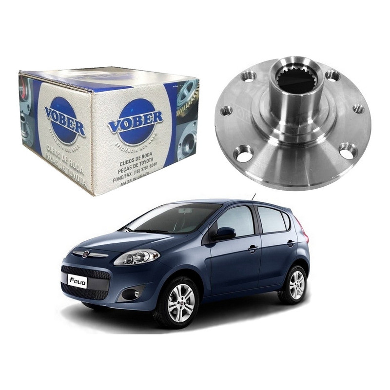 Cubo Roda Dianteiro Vober Novo Palio 1.0 1.4 2014 A 2021