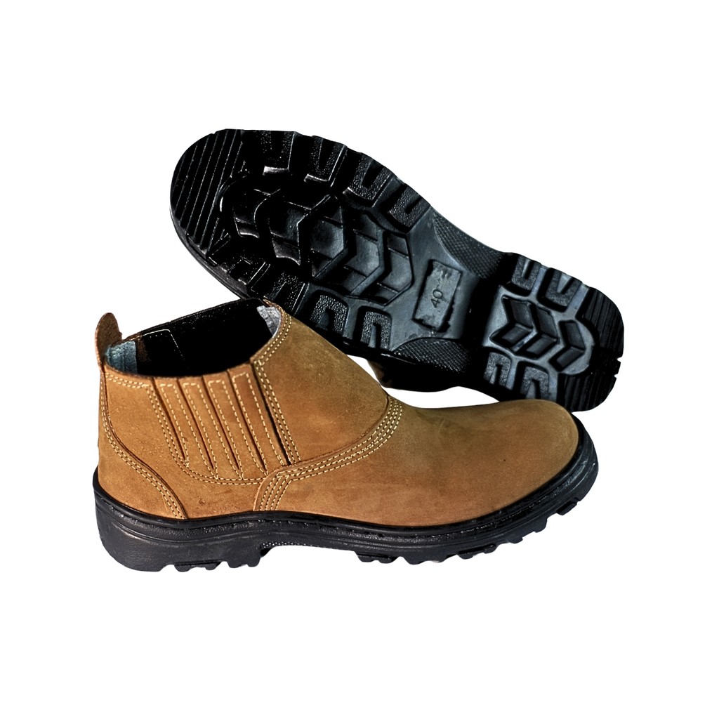 Bota De Segurança Unissex Em Couro Vaqueta - Dubreti