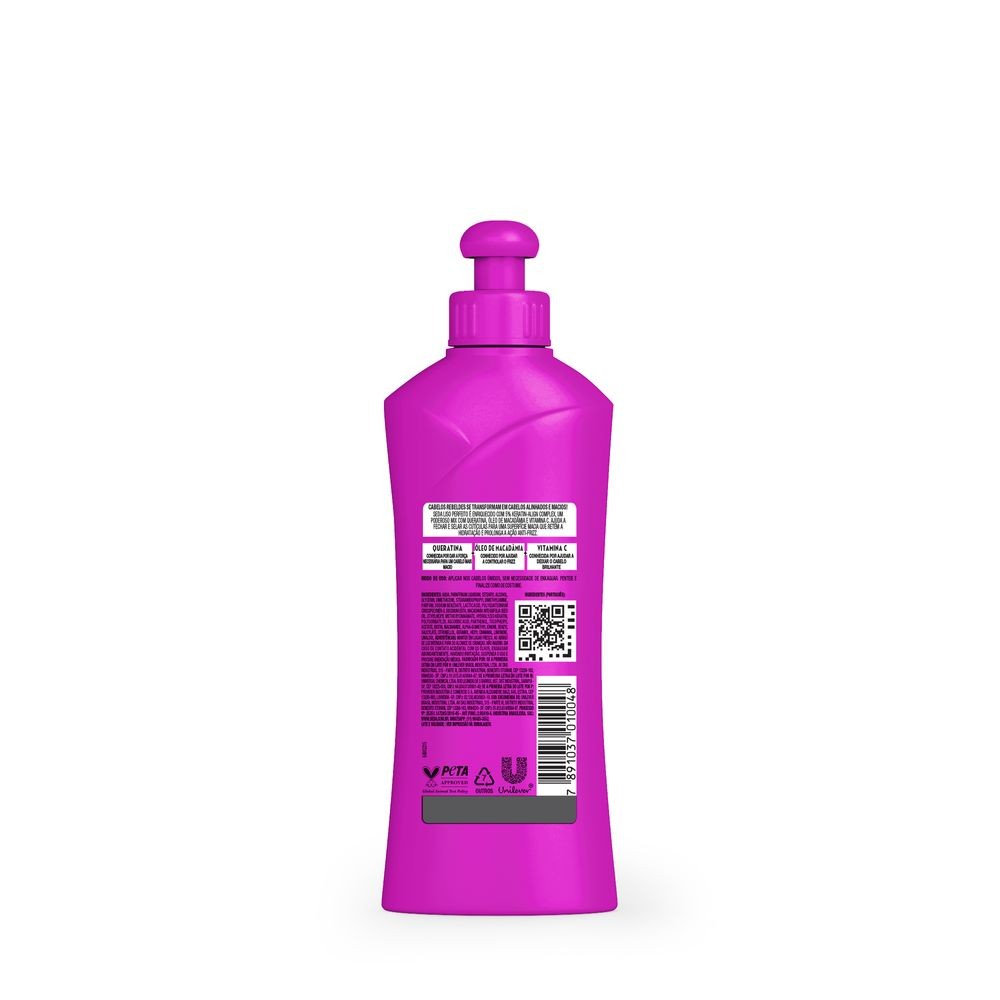 Detalhes do Creme de Pentear Seda Liso Perfeito com 300ml