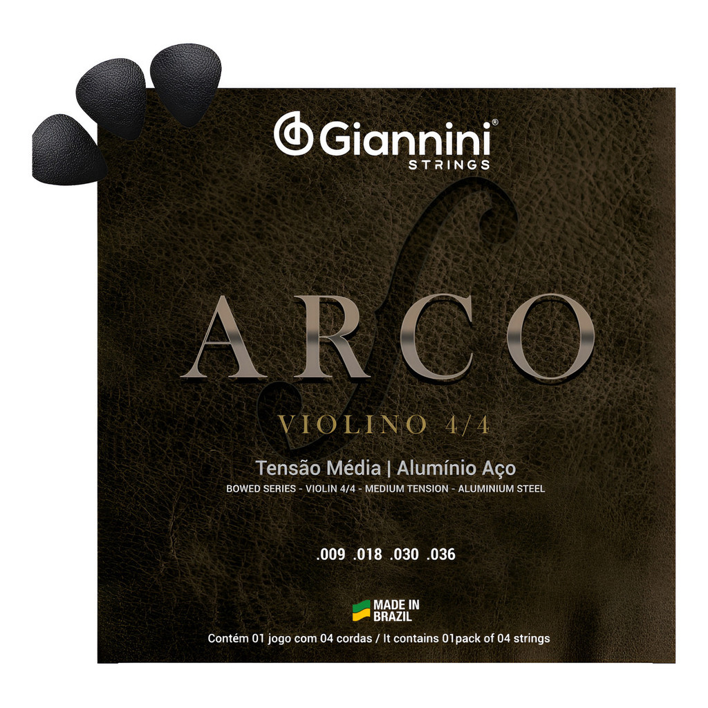 Encordoamento Violino Giannini 4/4 Geavva
