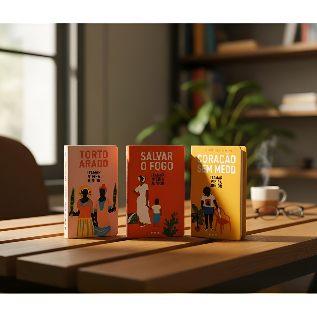 Trilogia Torto Arado + Salvar O Fogo + Coracão Sem Medo