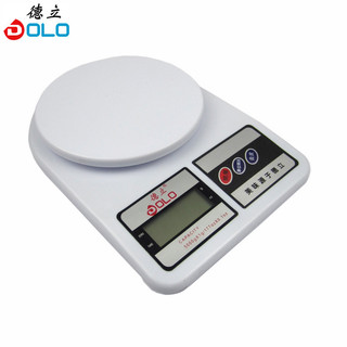 Deli 1-5000g Balança de cozinha Balança eletrônica Balança de cozinha doméstica Balança de cozimento Balança de grama Ba