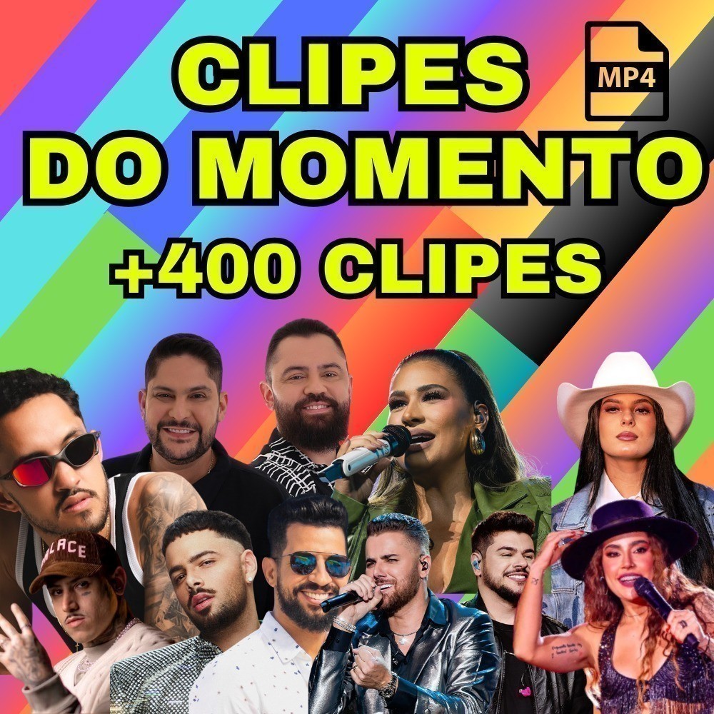 Usb 8gb Clipes Do Momento 400 Mais Tocadas - - ENVIO 24 HRS