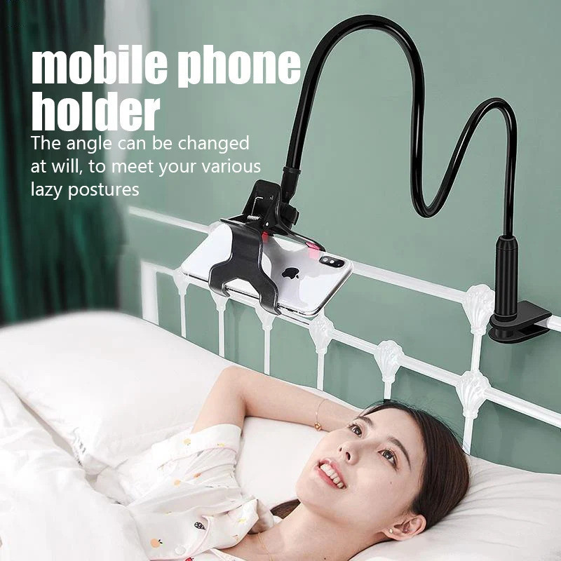 Suporte Flexível Para Telefone Preguiçoso 360 ° Universal Ajustável Montagem Em Mesa Cama De Smartphone