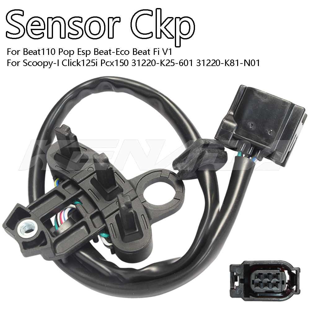 Sensor CKP Para Beat110 Pop eSP Beat-Eco Beat-Fi V1 Scoopy-I Click125i PCX150 Ref 31220-K25-601 / 31220-K81-N01
