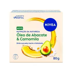 Sabonete Nivea Vegetal Manteiga de Abacate e Camomila 80g