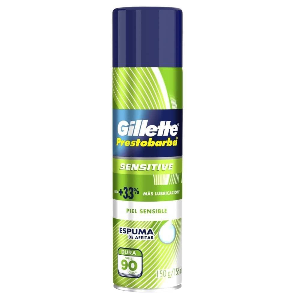 Espuma de Barbear Gillette Prestobarba Pele Sensível 150g