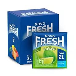 Refresco em Pó Fresh Limão 15g Display com 15 Unidades