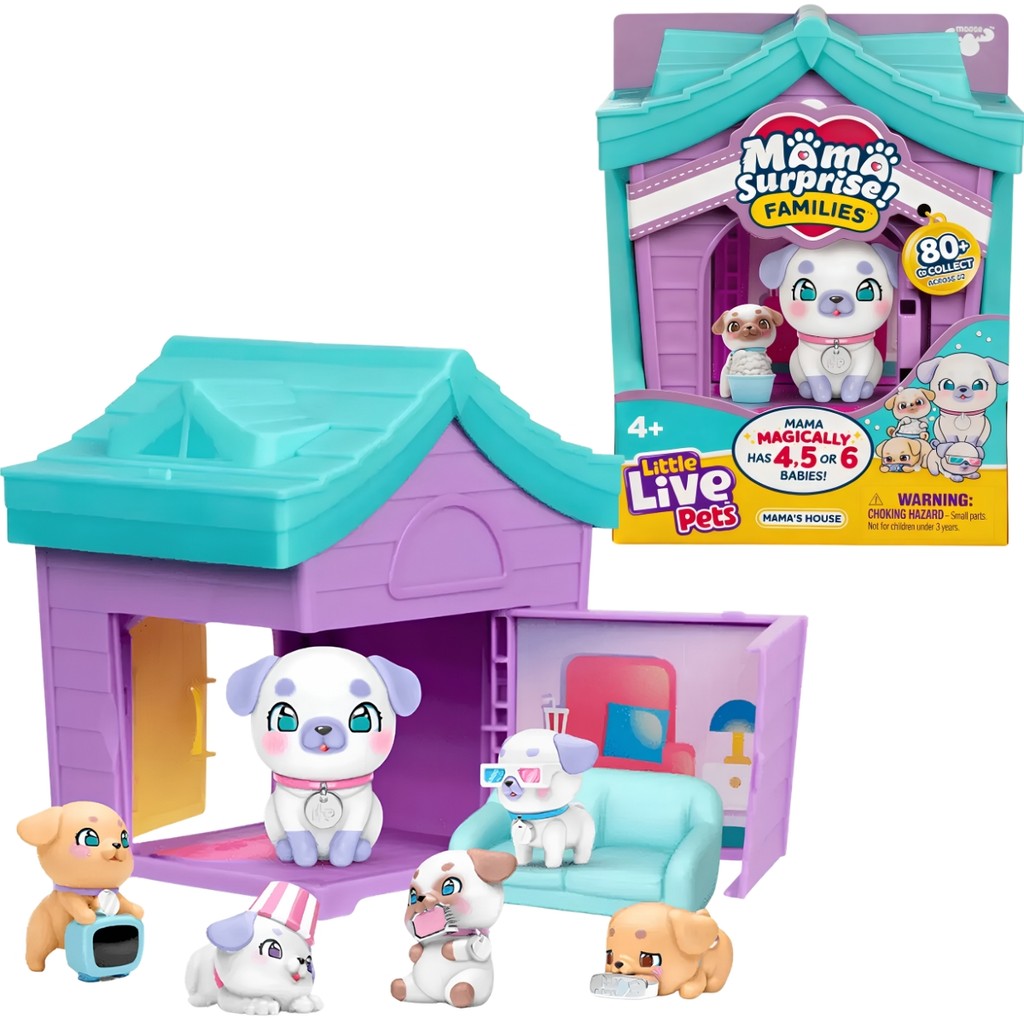 Little Live Pets Mama Surprise Families Casinha F0219-1 Fun