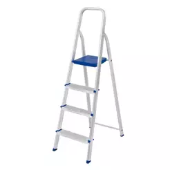 Escada Mor Alumínio 4 Degraus uso Doméstico