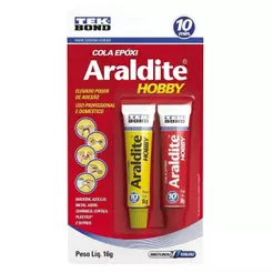 Cola Araldite Hobby 10 Minutos 16g SM Tekbond