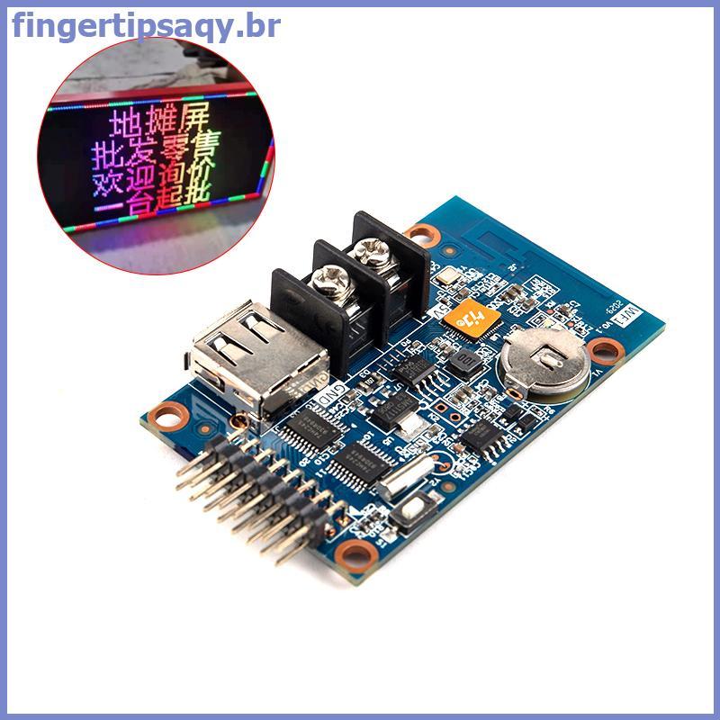 FINGE Módulo Colorido Controlador WF1 Placa P3 P4 P5 P10 Painel Digital Matriz Led ,