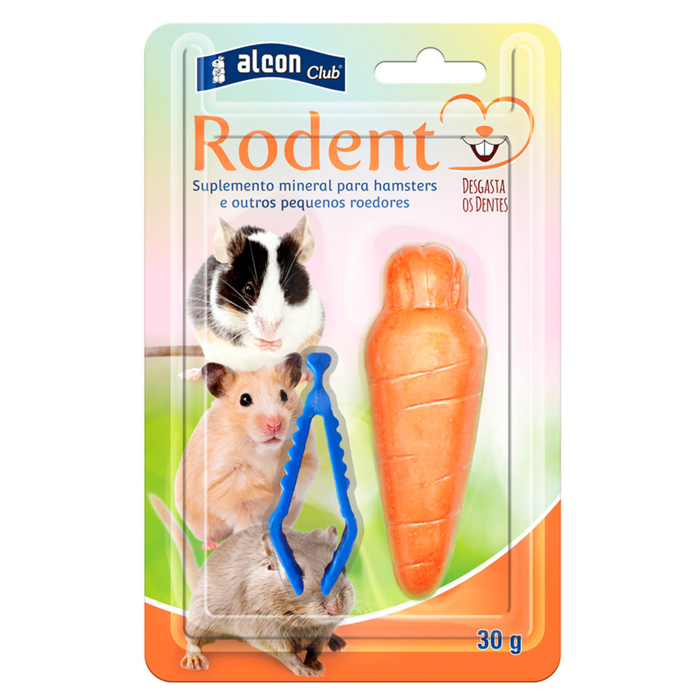 Suplemento Mineral Rodent para Roedores Ratos, Gerbils, Hamsters, Topolinos 30g Alcon
