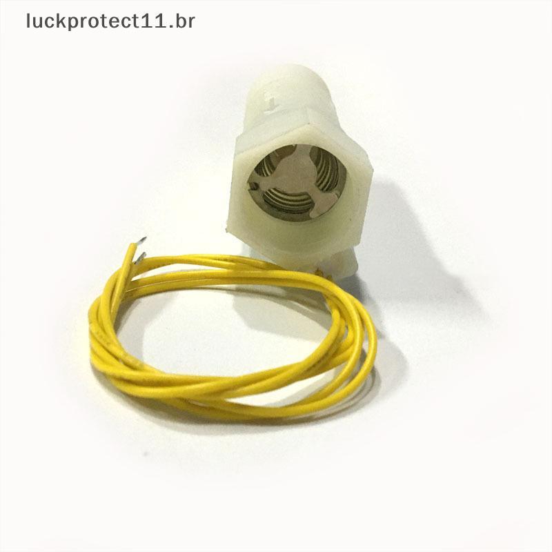 LTBR 1 Peça Interruptor De Fluxo De Água Tipo Pistão 0.75-5L/Min De Plástico Medidor De Vazão AC 220V/0.1A ~