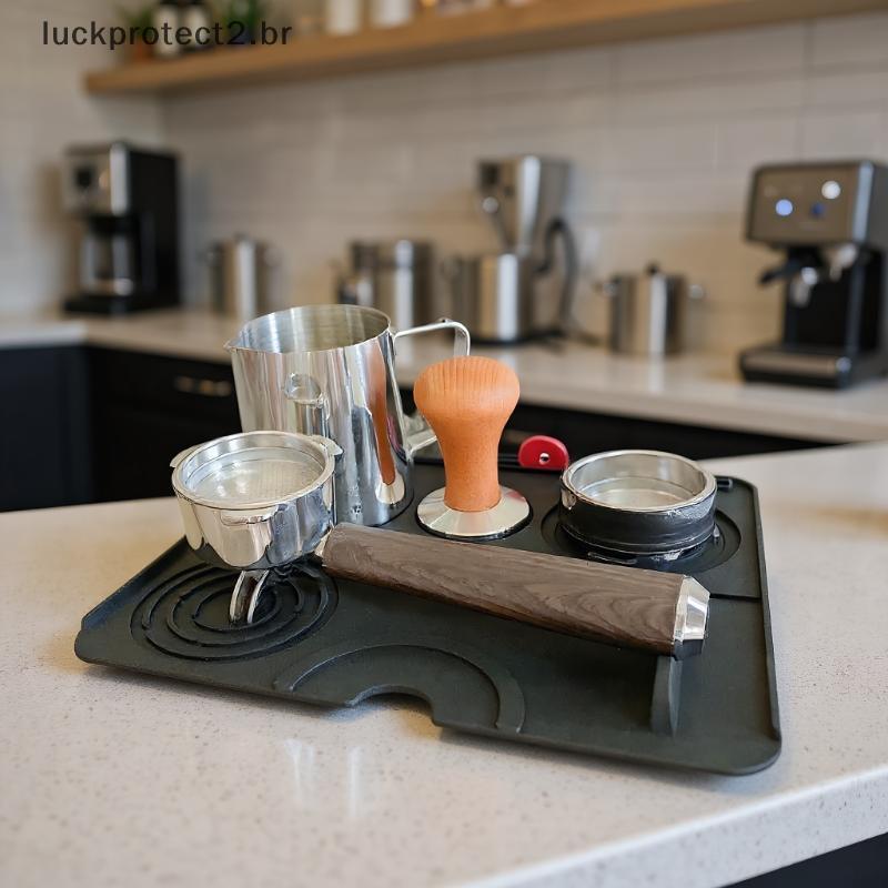LPHG Tapete De Compactação De Café , Suporte Antiderrapante De Silicone , Ferramenta De Almofada Para Prensa Acessório E