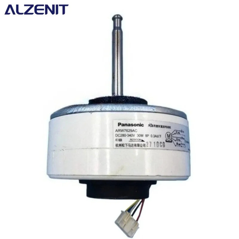 Usado Para Panasonic Ar Condicionado Unidade Interna DC Ventilador Motor ARW7629AC Peças De Condicionamento