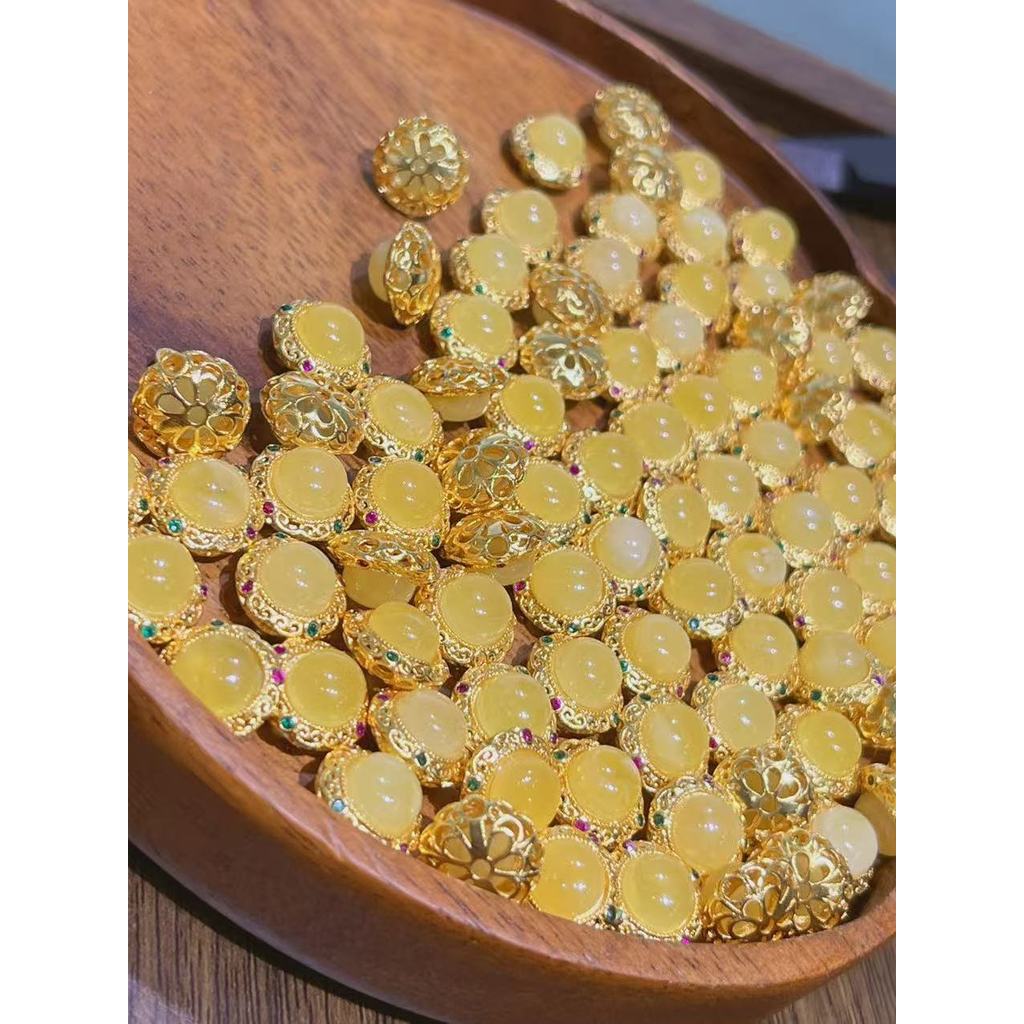 Cera de abelha caixa mágica acessórios pulseira colar artesanal diy acessórios pingente jóias moda Wenwan Natural T1055