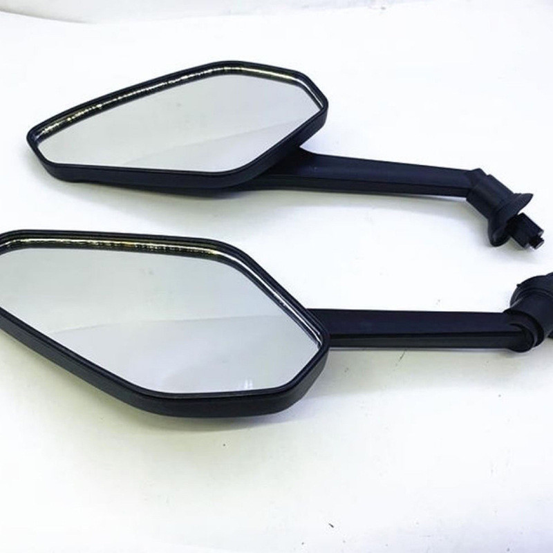 Veículo elétrico modificado 8 # Espelho Retrovisor Refletivo Silk Flying Eagle para Scooter Elétrico, Bicicleta Elétrica