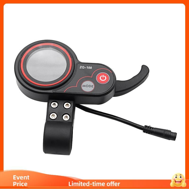 Medidor De Quilometragem Ajustável De Velocidade Para Scooter Elétrica , Display De 6 Pinos Acessórios De Painel De Elét