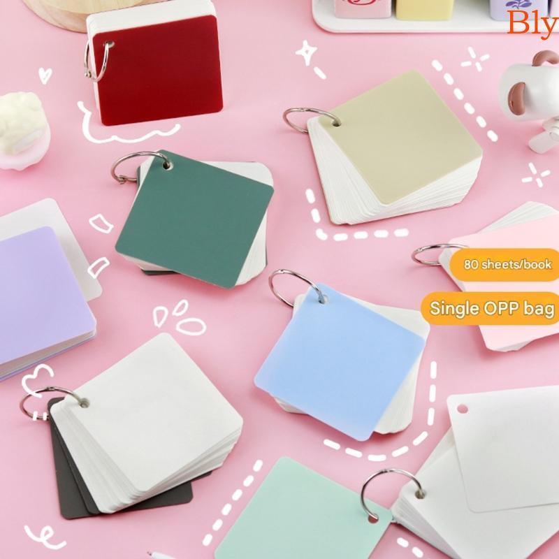 Bly Inovador Bloco De Notas De Bolso Desmontado Caderno Quadrado Em Miniatura 7x7cm Papel Grosso Para Escritores Designe