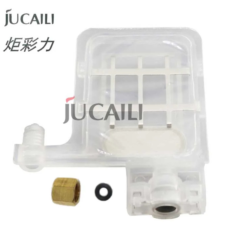 Jucaili 10 peças de amortecedores de tinta grandes DX5 para cabeçote EPSON DX4 DX5 xp600 para impressora Allwin Xuli com