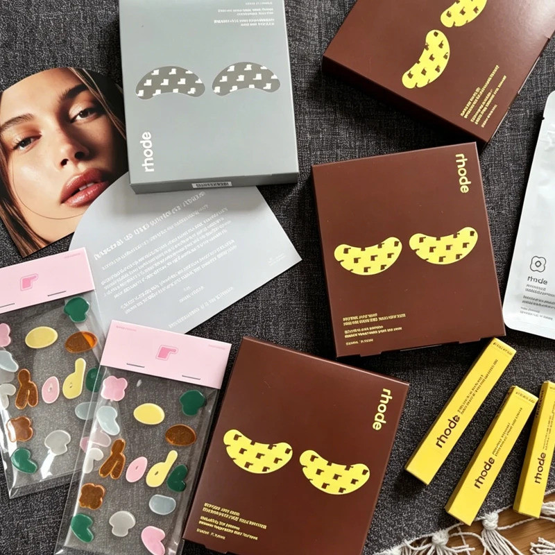 RHOD . Patches De Preparação Para Os Olhos Com Peptídeo-Máscara Anti-Inchaço E Iluminadora Sob Olheiras Linhas Finas , S