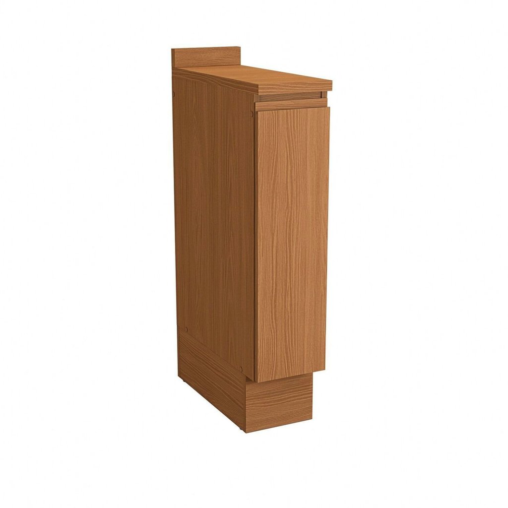 Balcão Porta Condimentos 1 Porta com Tampo 20cm Ciela Marrom/Canela Canela