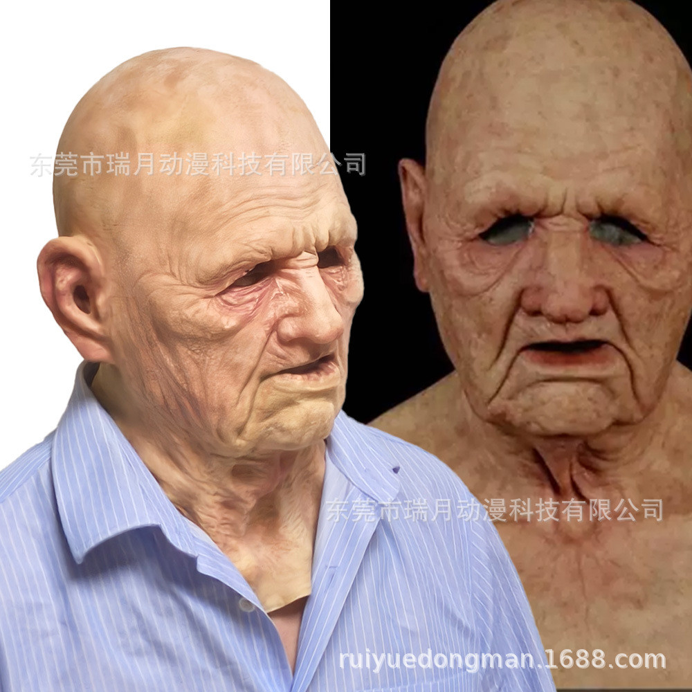 Máscara de Halloween 2026: Máscara de Terror Freddy, Máscara de Bruxa Mortal Kombat, Máscara de Zumbi de Cabelos Brancos