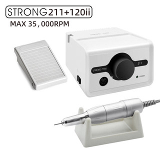 Motor Lixadeira De Unhas Strong 211 / 212 Vire Com A Chave Para 110V / 220V