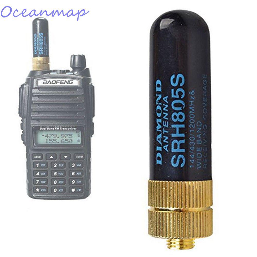 Antena OCEANMAP VHF/UHF Portátil Venda Quente SRH805S UV-5R BF-888S Rádio 144/430MHz Banda Dupla