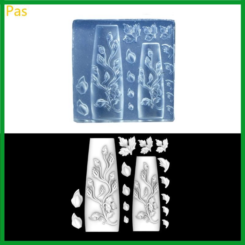 Molde Unha Escultura Silicone Flexível Para Projetos Artísticos Design Unhas 3D
