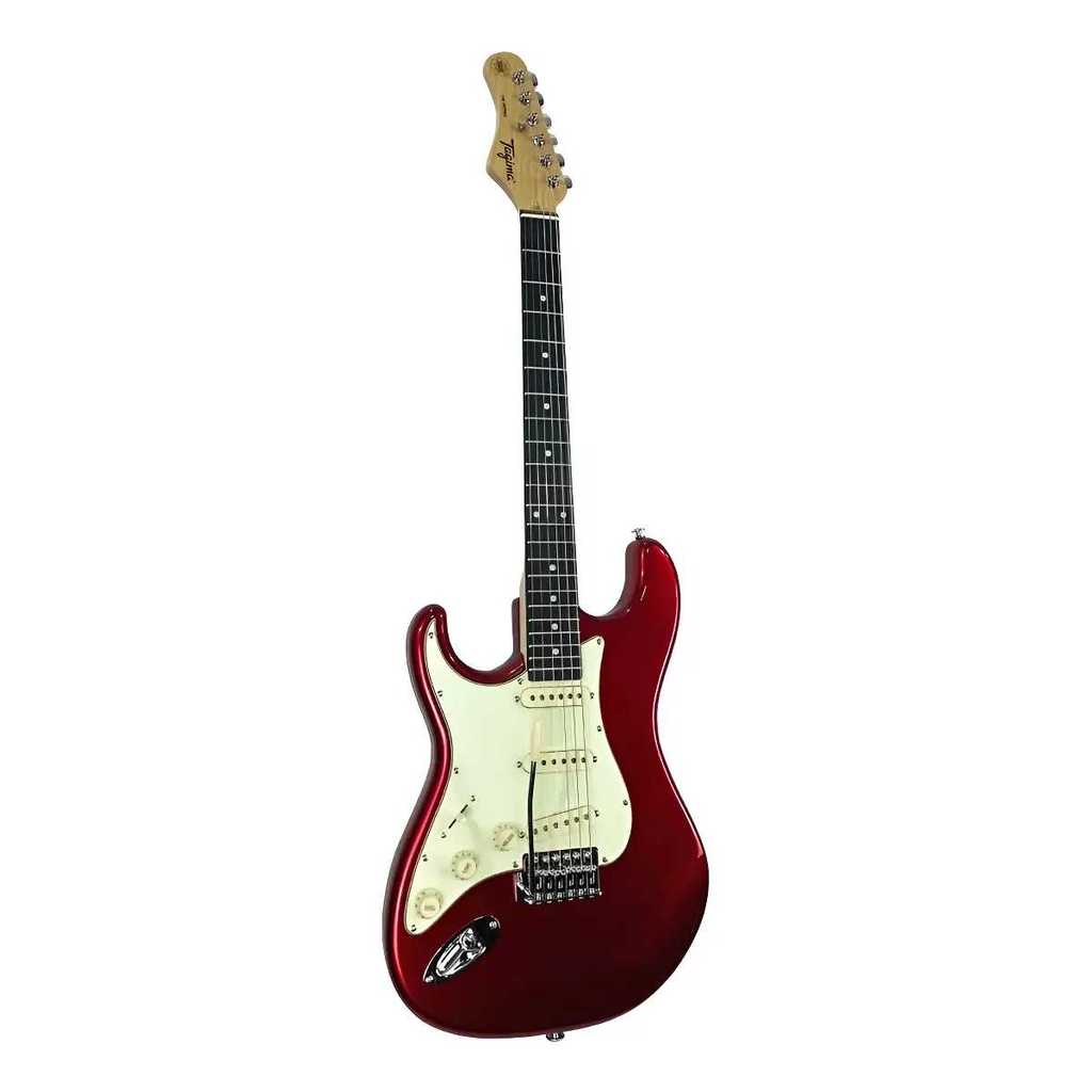 Guitarra Tagima Stratocaster Canhoto TG-500 LH Candy Aplle